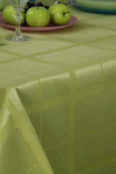 Tischdekoration Karo | Großes Karo kombiniert mit kleinem Karo. Ton-in-Ton